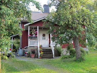 Enligt Vår hembygd, Valdemarsviks socknar 1998 är huset byggt 1885.