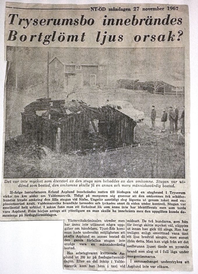 Utdrag ur NT 27/11 1967